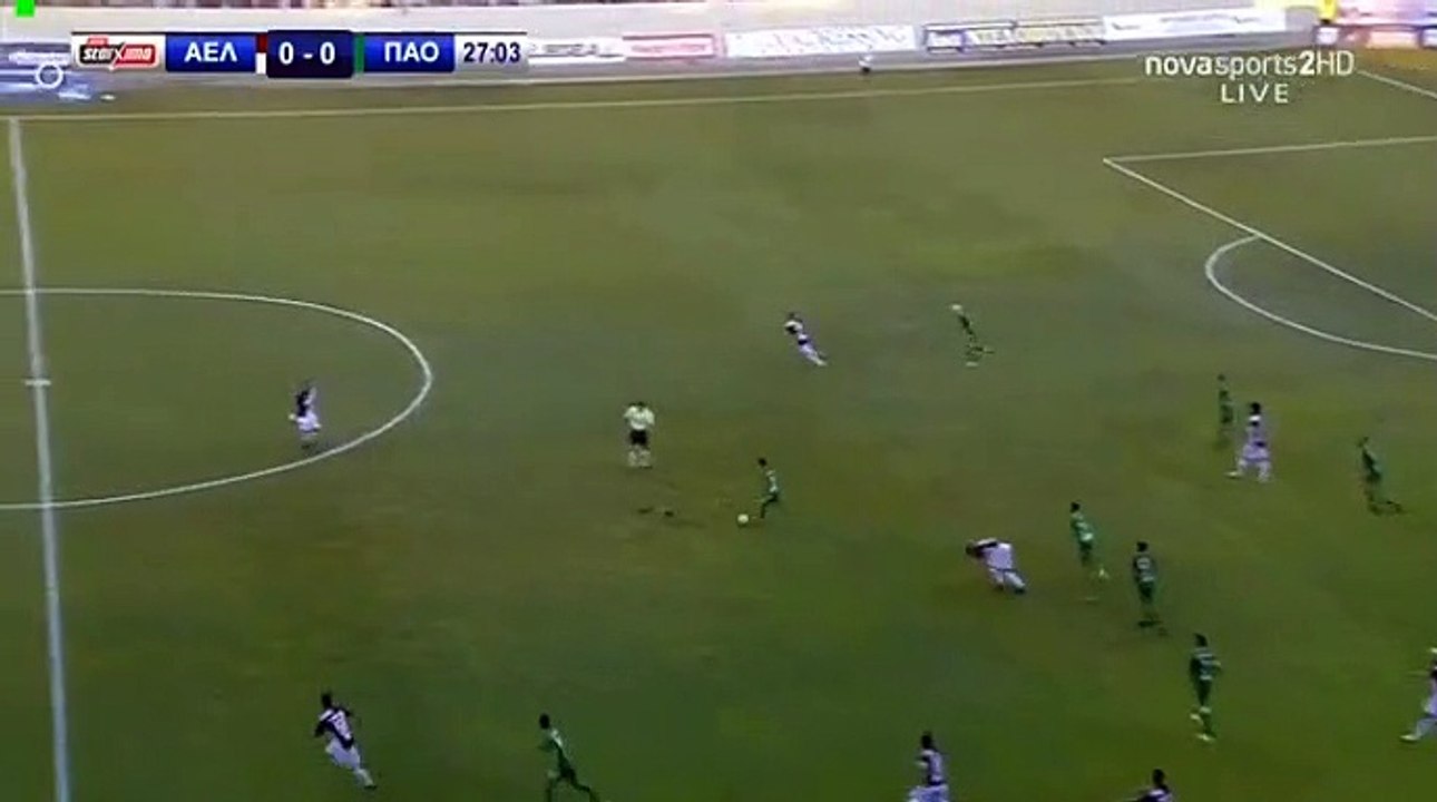 Mattias Johansson  Goal HD AEL Larissa 0-1 Panathinaikos 16.09.2018