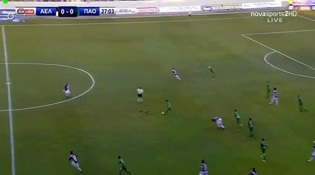 Mattias Johansson Goal HD AEL Larissa 0-1 Panathinaikos 16.09.2018
