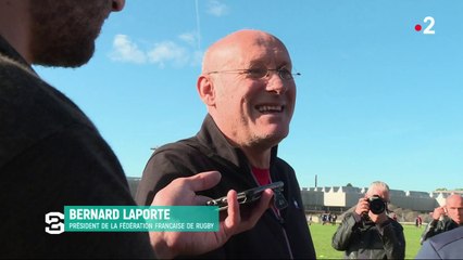 Bernard Laporte au soutien du rugby amateur
