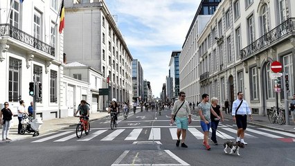 Journée sans voiture à Paris et Bruxelles