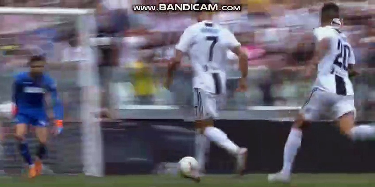 BUT Cristiano Ronaldo Juventus 2-0 Sassuolo