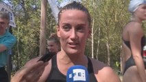 Mireia Belmonte acaba segunda en una Travesía al Lago de Banyoles de récord