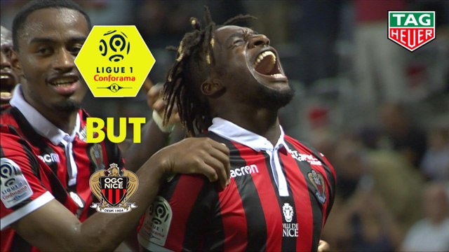 But Allan SAINT-MAXIMIN (77ème) / OGC Nice - Stade Rennais FC - (2-1) - (OGCN-SRFC) / 2018-19
