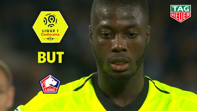 But Nicolas PEPE (56ème pen) / Amiens SC - LOSC - (2-3) - (ASC-LOSC) / 2018-19