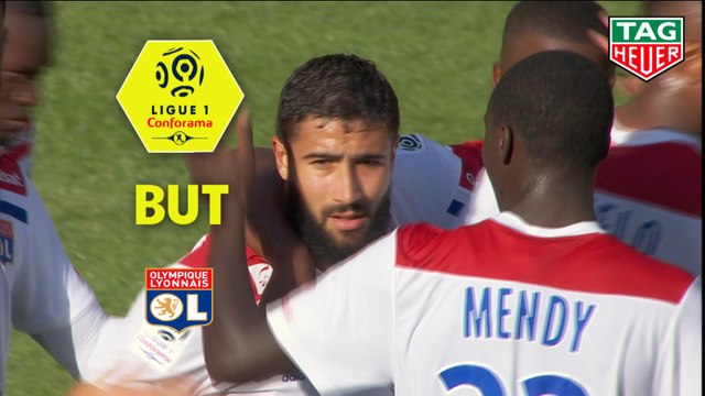 But Nabil FEKIR (45ème) / SM Caen - Olympique Lyonnais - (2-2) - (SMC-OL) / 2018-19
