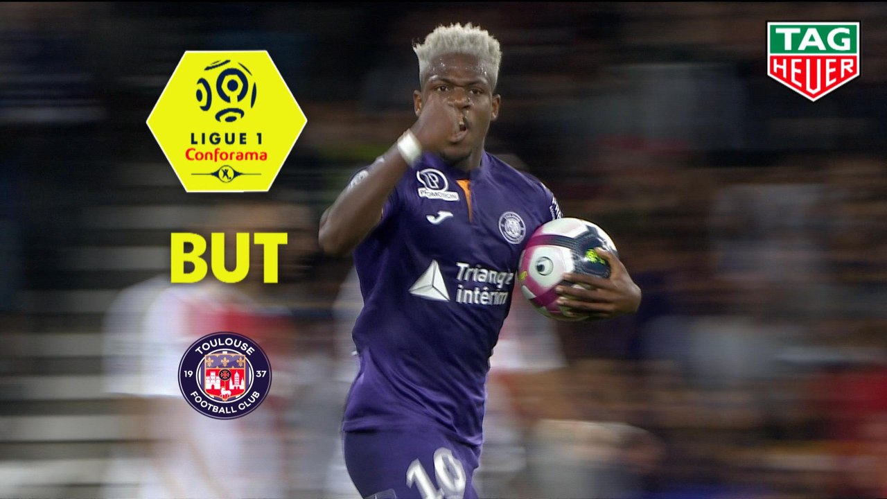 But Aaron LEYA ISEKA (79ème) / Toulouse FC - AS Monaco - (1-1) - (TFC-ASM) / 2018-19