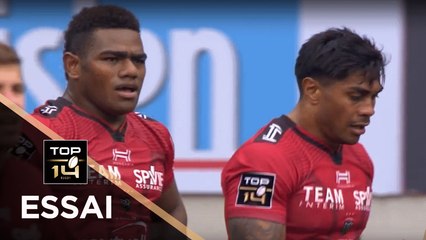 TOP 14 - Essai Josua TUISOVA (RCT) - Paris - Toulon - J4 - Saison 2018/2019