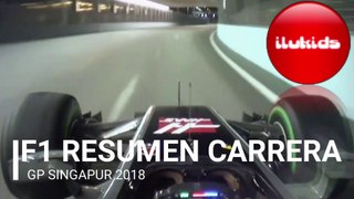 CARRERA COMPLETA F1 GP SINGAPORE 2018 RESUMEN FULL RACE