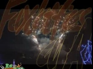 Feu d'artifice au Parc Astérix