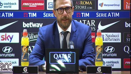 DI FRANCESCO ed EL SHAARAWY post ROMA-CHIEVO 2-2