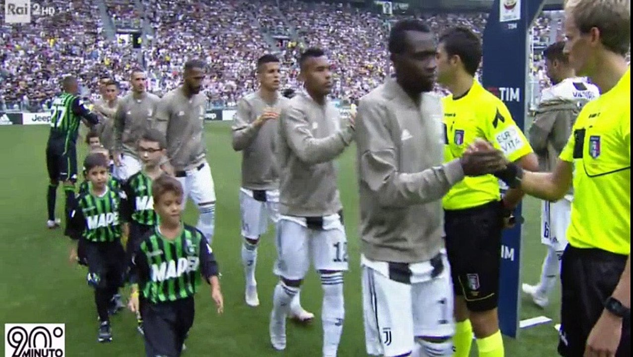 JUVENTUS-SASSUOLO 2-1 Highlights e GOL C.Ronaldo,C.Ronaldo,Babacar