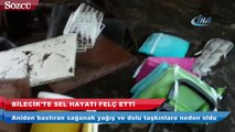 Bilecik’te sel hayatı felç etti