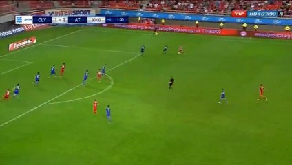 Bibras Natcho Goal HD - Olympiakos Piraeus2-1Asteras Tripolis 16.09.2018