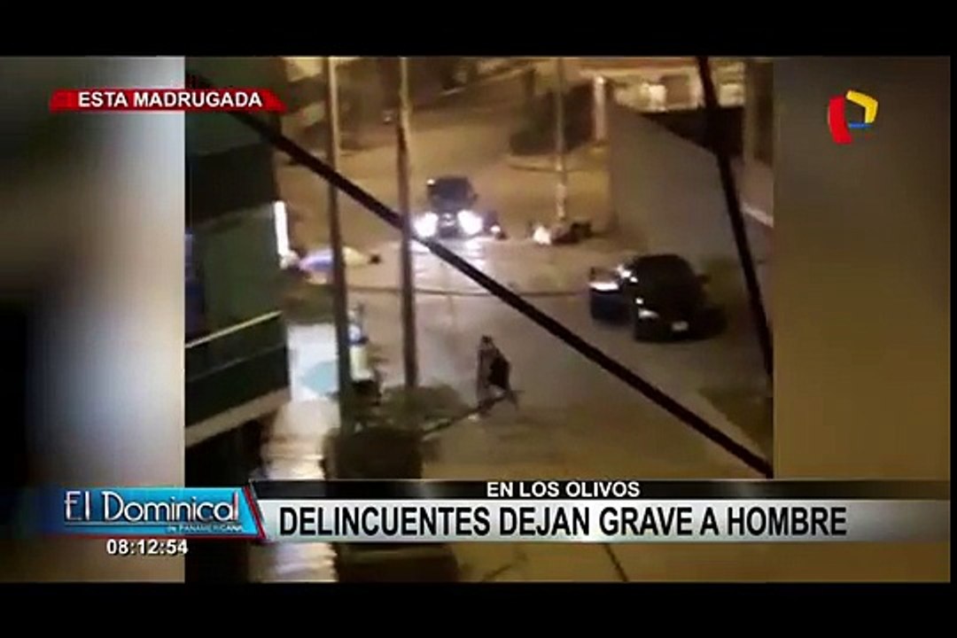 Los Olivos: delincuentes dejan grave a hombre que se resistió al robo