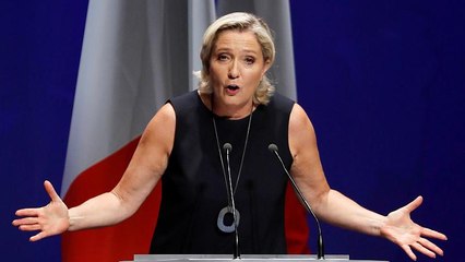 Le Pen lance sa campagne pour les européennes
