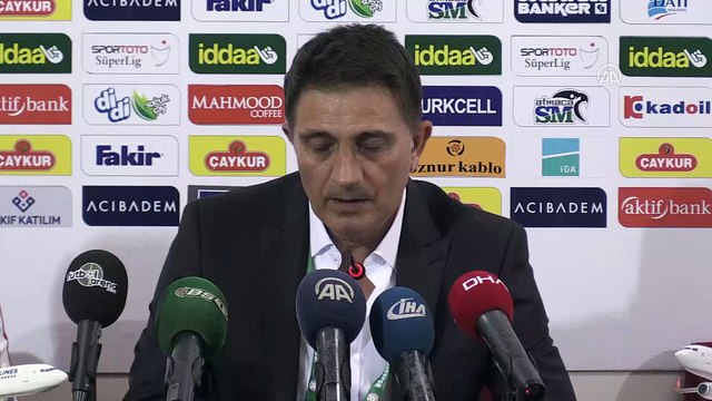 Çaykur Rizespor-Bursaspor maçının ardından - RİZE