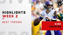 Kirk Cousins' best throws | Week 2