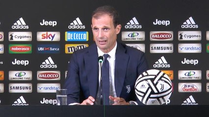 Video herunterladen: Allegri delighted 'anxiety' lifted after Ronaldo scores for Juve