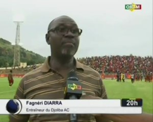 ORTM/ Victoire du Djoliba AC contre Afrique Football Elite lors de la demi-finale