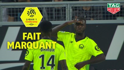 Le 1er triplé de Nicolas Pépé en Ligue 1 Conforama donne la victoire à Lille face à Amiens / 2018-19