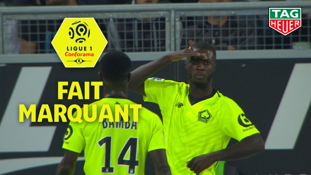 Le 1er triplé de Nicolas Pépé en Ligue 1 Confor...