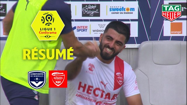 Girondins de Bordeaux - Nîmes Olympique (3-3) - Résumé - (GdB-NIMES) / 2018-19