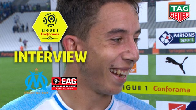 Interview de fin de match : Olympique de Marseille - EA Guingamp (4-0) - Résumé - (OM-EAG) / 2018-19