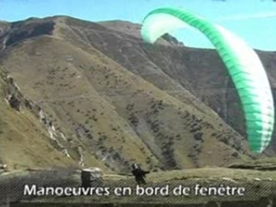 PARAPENTE TECHNIQUES DE GONFLAGE
