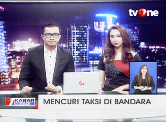 Depresi, Nekat Mencuri Taksi Bandara Untuk Pulang Kampung