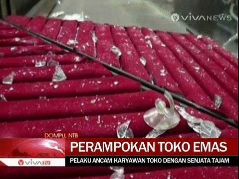 Perampok Bersenjata Gasak 250 Gram Emas