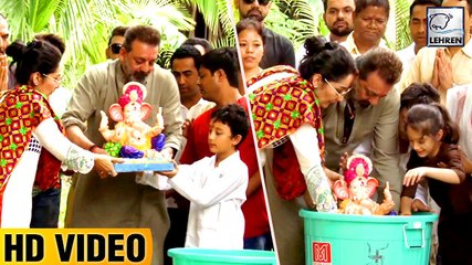 Sanjay Dutt's Ganpati Visarjan 2018 FULL VIDEO