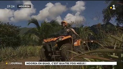 Moorea en quad, c'est quatre fois mieux !