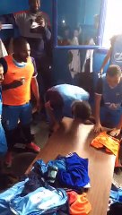 Cri de guerre avec aux commandes Jalel Lamouchi après la victoire de la réserve face au LUSITANOS !