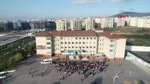 İstanbul Havadan Görüntülerle Okul ve Çevresi
