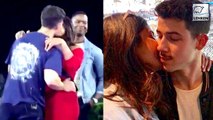 Priyanka Chopra And Nick Jonas Kiss Publicly For The First Time On Nick's Birthday!