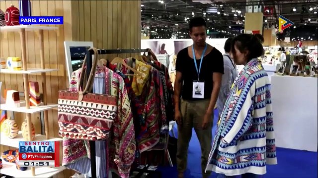 Mga produkto sa Pilipinas, bumida sa fashion exhibit sa Paris
