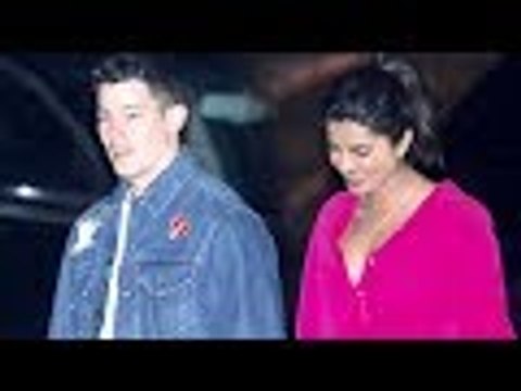 Priyanka Chopra Looks Gorgeous In Pink While On A Date Night With Nick Jonas
