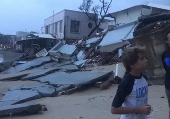 Download Video: Hong Kong Coastal Village Suffers Catastrophic Damage in Typhoon Mangkhut