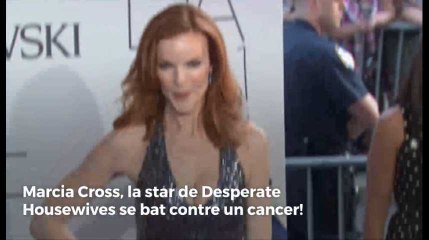 Marcia Cross, la star de Desperate Housewives se bat contre un cancer