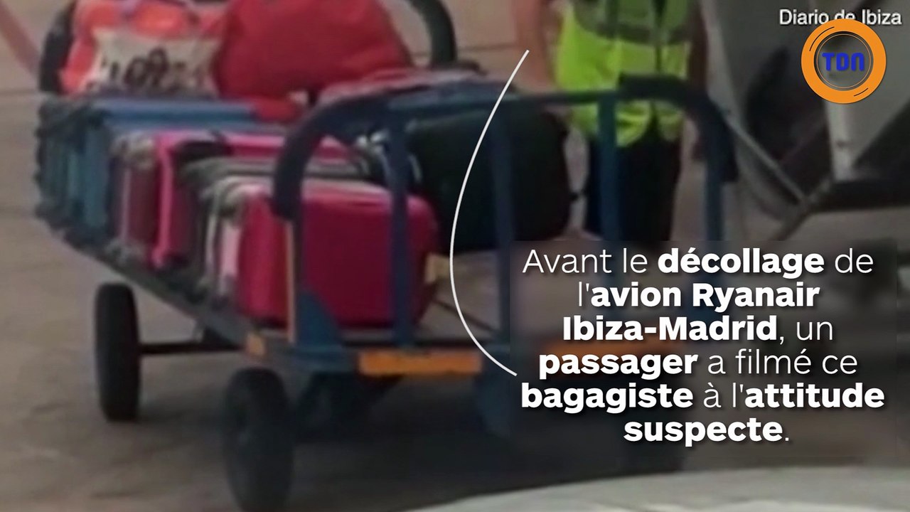 Un bagagiste vole une enceinte portable dans une valise !