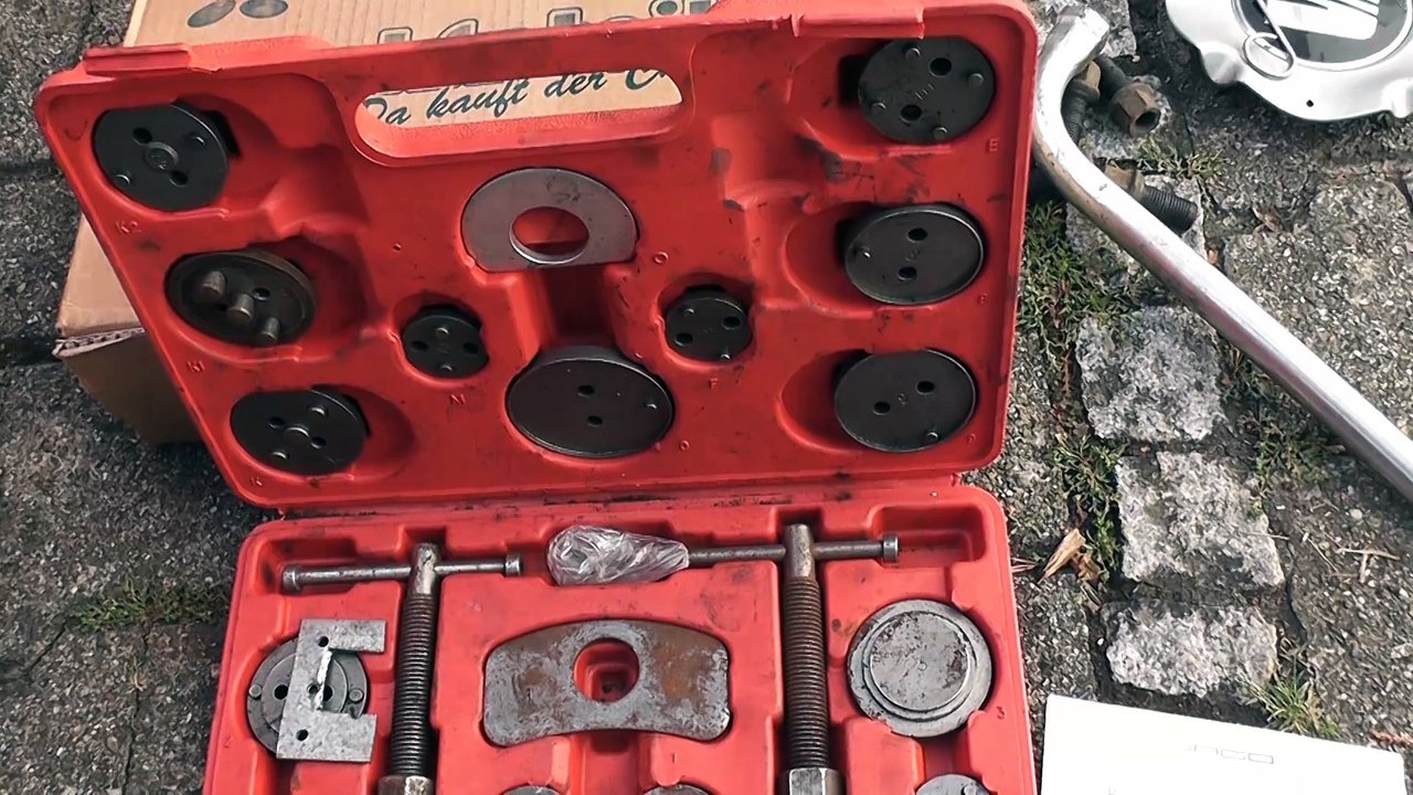 Bremse hinten komplett erneuern am Leon