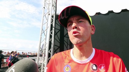 Frederik Van Lierde 2e derrière l'Américain Rodolph Von Berg à l'Ironman 70.3 de Nice