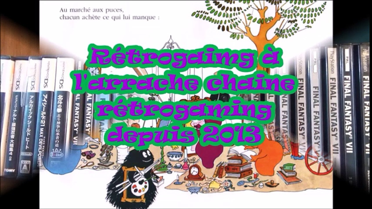 VIDE GRENIER 16 Septembre 2018  jeux video, BD, DVD, Toys chaine Rétrogaming à l'arrache