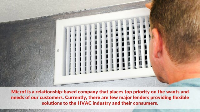 How To Finance An HVAC System - MICROF
