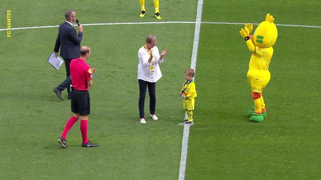FC Nantes - Stade de Reims : Ewen a donné le coup d'envoi