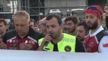 İstanbul Motorculardan 15 Temmuz Şehitler Köprüsü'nde Eylem 2
