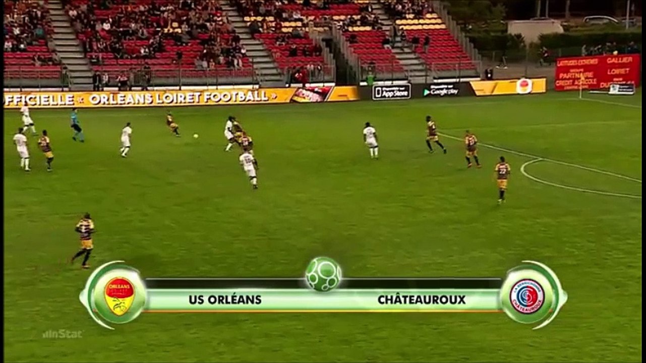 J7 : USO 2-0 Châteauroux (14/09/2018)