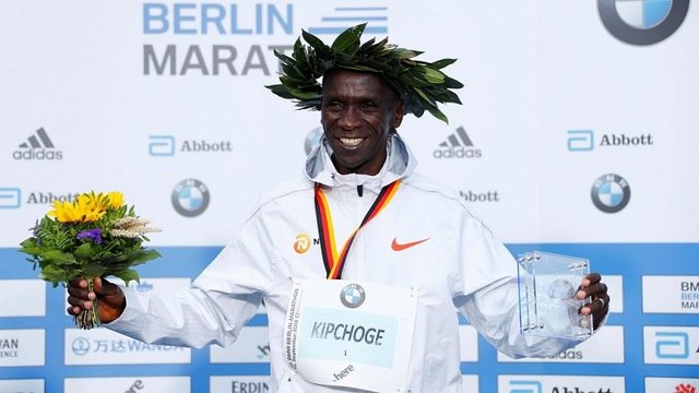 Marathon de Berlin : nouveau record du Kényan Kipchoge