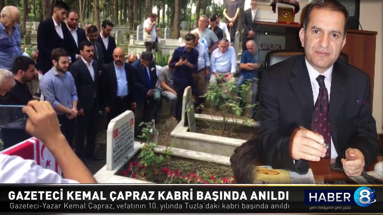 Gazeteci-Yazar Kemal Çapraz anıldı.