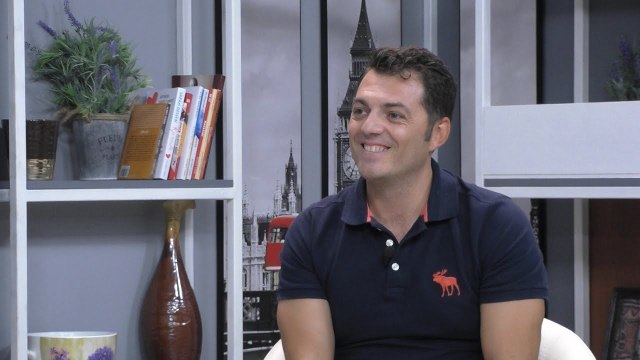 Rreze Dielli, 17 shtator 2018 - I ftuar në studio Blendi Salaj